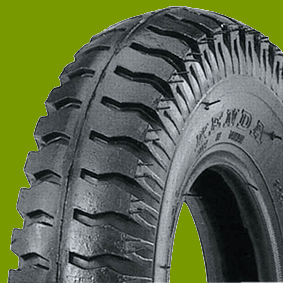 (image for) TYRE KENDA 2.80x2.50-4 S/TOOTH 160-001AU